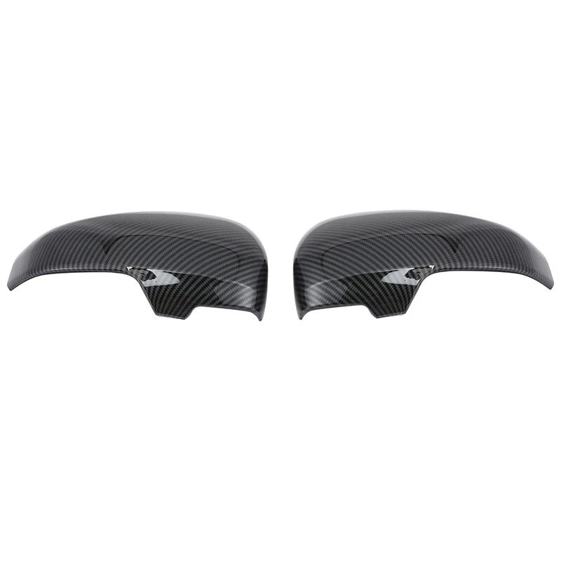 2 x Carbon Fiber Rear View Side Mirror Covers for Toyota Prius (2010-2015)