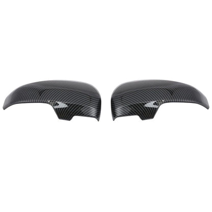 2 x Carbon Fiber Rear View Side Mirror Covers for Toyota Prius (2010-2015)