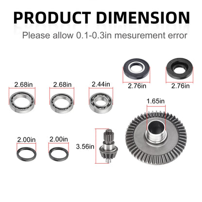 Rear Differential Rebuild Gears for Honda Recon 250 TRX250/TE/TM/TRX250X