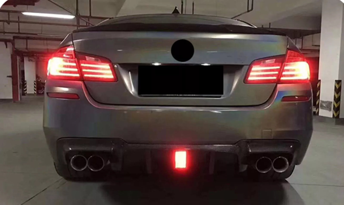 Rear Bumper Diffuser Lip for BMW F10 F11 F18 M Sport (2010-2018)