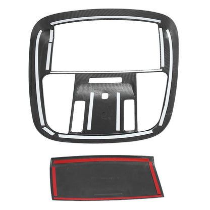 Carbon Fiber Roof Reading Light Lamp Cover Trim for Dodge Charger (2011-2021)