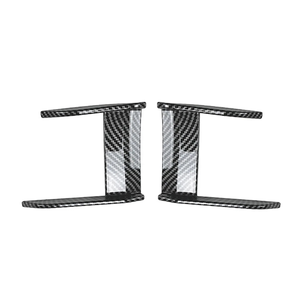Carbon Look Front Bumper Side Spoiler for BMW 1 Series F40 (2019-2023)
