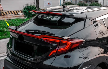 ABS Unpainted Rear Trunk Spoiler Wing Lip for Toyota C-HR 2016-2019