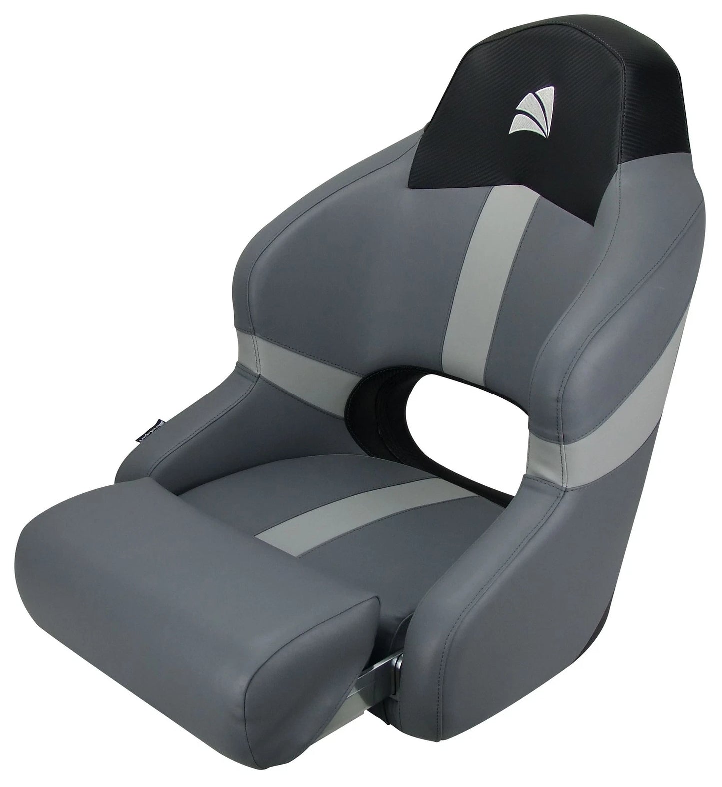 Boat Seat Relaxn Reef Series Sports Bucket Seat With Bolster Black/Grey