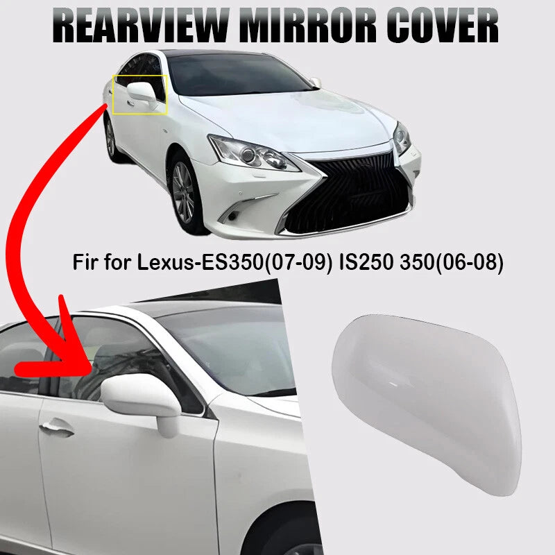 Right Passenger Side Outer Mirror Cover for Lexus IS250 IS350 (2006-2008)