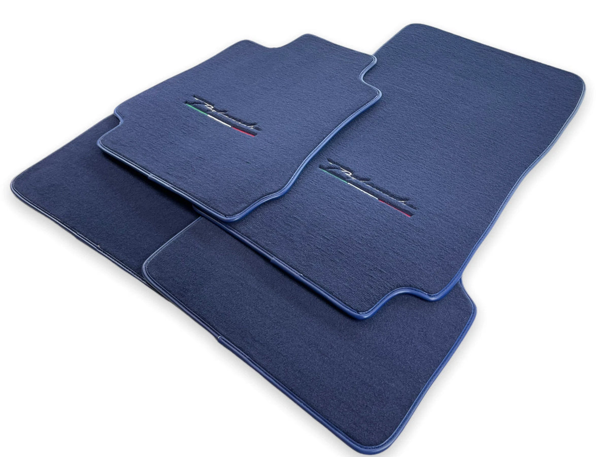 Floor Mats for Alfa Romeo Alfa GT 2 x (2004-2010) Tailored Dark Blue
