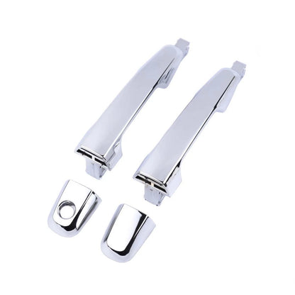 Outer Door Handle Front L+R Chrome Fits Mitsubishi L200 Triton UTE 2005-14 D06