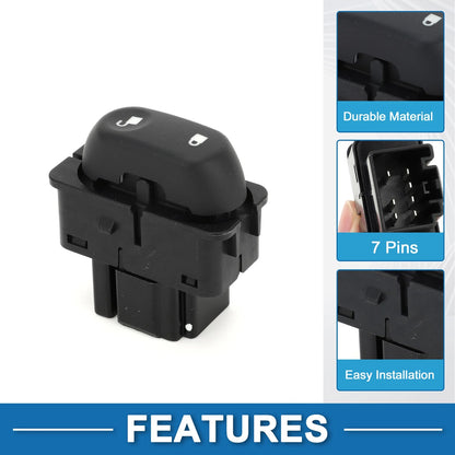 Car Door Lock Switch for Ford Excursion Explorer F-150 (2000-2005) Black