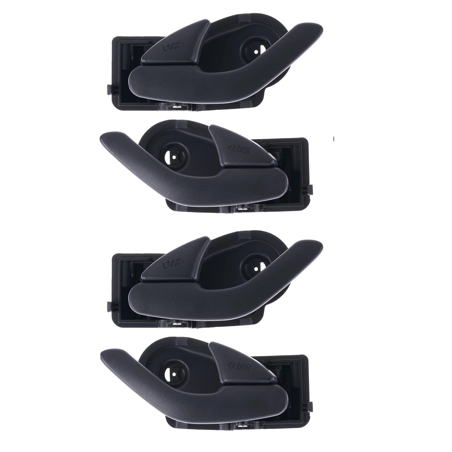 4pc Left Right Front & Rear Inner Door Handle for Ford Escape (2000–2012)