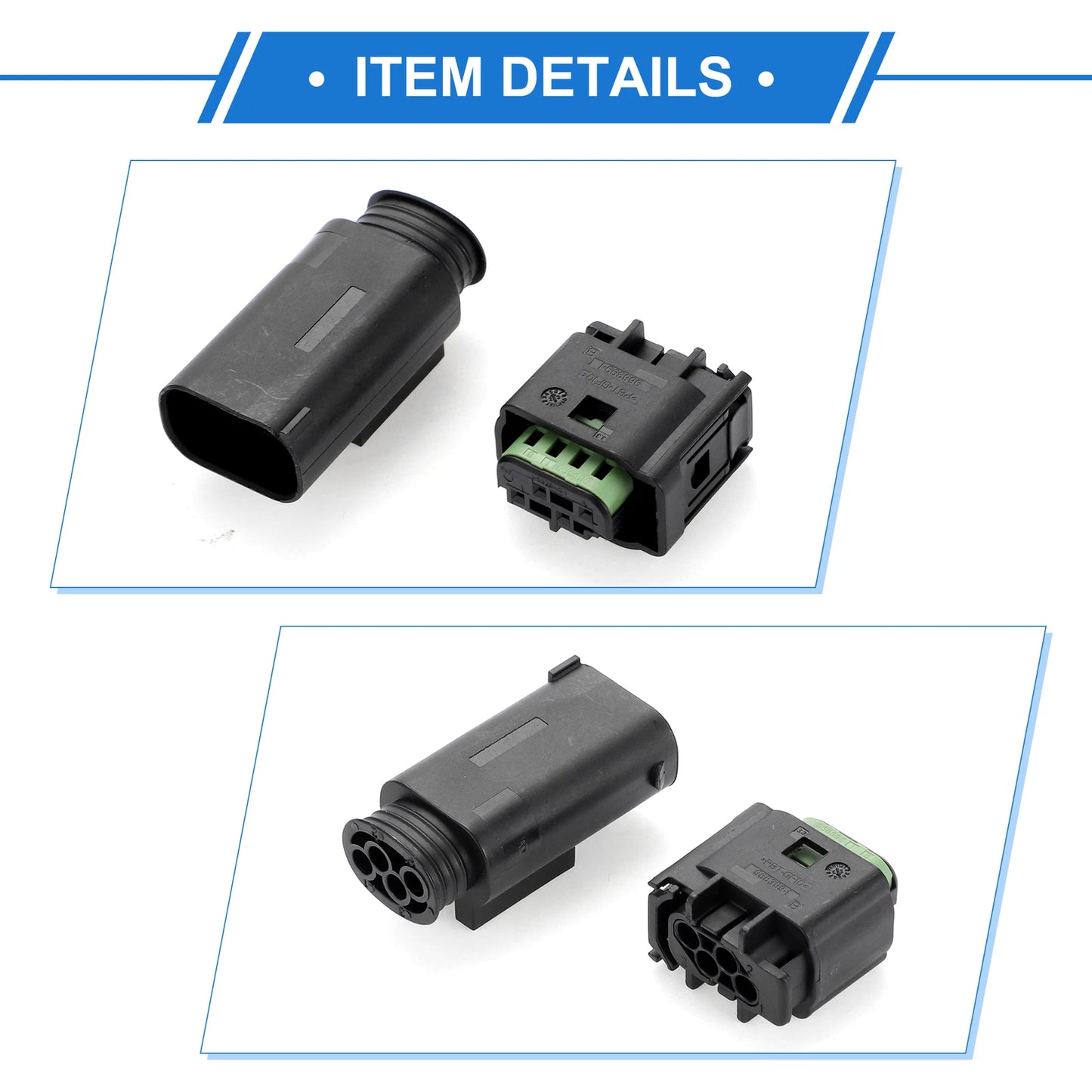 4 Pin Tail Turn Signal Light Connector Plug for BMW
