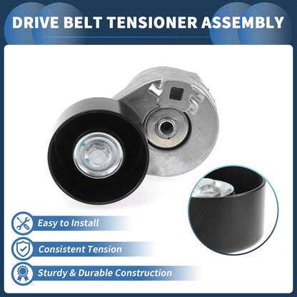 Belt Tensioner for Ford Transit 2.4 (2000-2014) - Metal 1 Pc