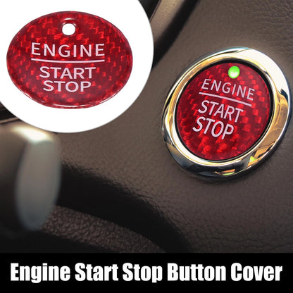 Red Engine Start Stop Button Switch Cover for Ford Focus Mondeo Taurus Edge