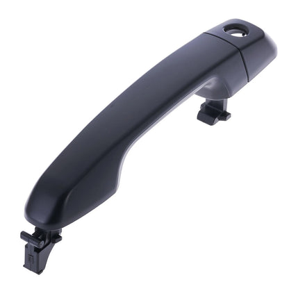Black Front Right Outer Door Handle with Keyhole for Toyota Landcruiser (2009-2023)