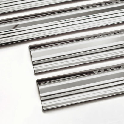 Stainless Steel Scuff Plate Door Sill Entry Guard for Isuzu MU-X (2013-2020)