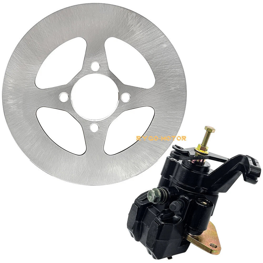 Rear Brake Caliper & Rotor Disc for Yamaha YFZ450 (2004–2005)