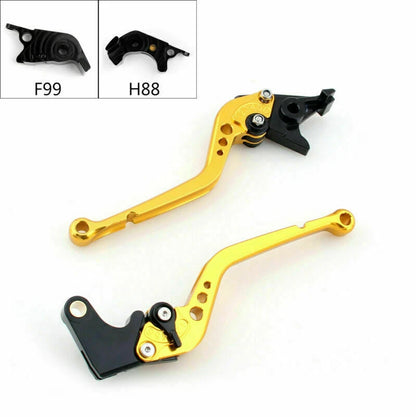 Racing Lever Set for Kawasaki ZZR/ZX1400 SE (2016-2017) Gold 2 x