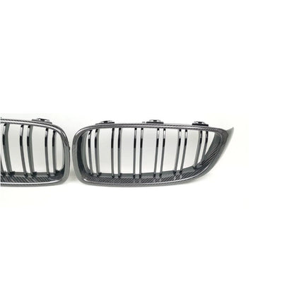 Real Carbon Fiber Front Bumper Grille for BMW F32 F33 F36 F80 F82 F83 2014-2020