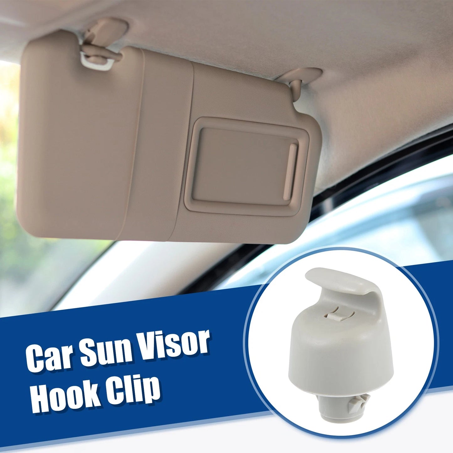Car Sun Visor Clip Hook Retainer for Nissan