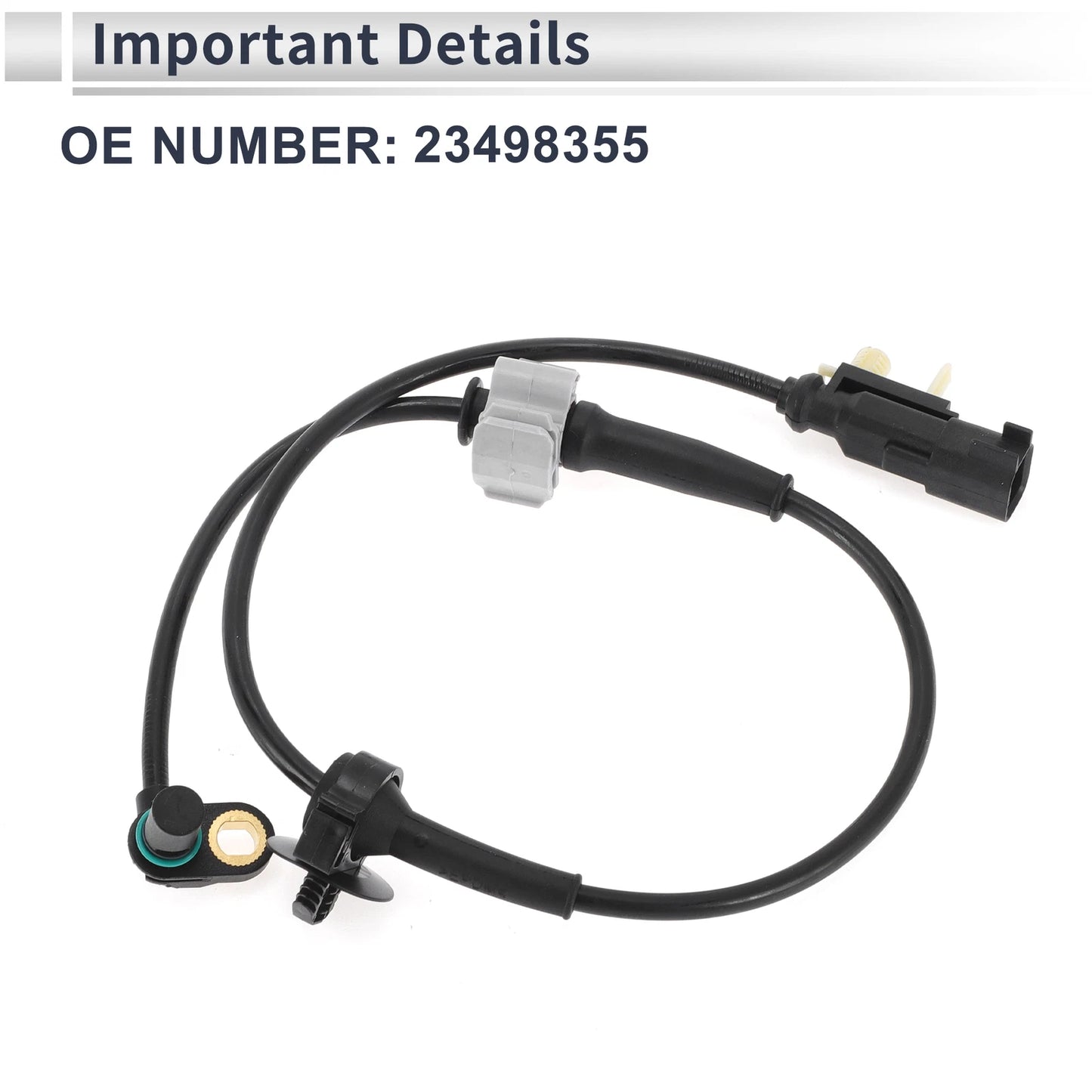 ABS Wheel Speed Sensor 1 Pc Front LH/RH for Chevrolet Silverado 1500 (14 - 18)