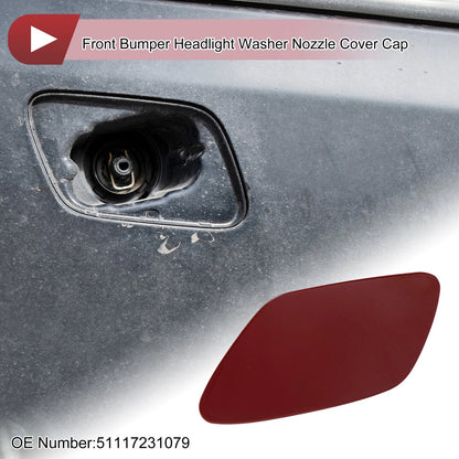 Bumper Trim Nozzle Cover for BMW Z4 (2009-2016) Dark Red