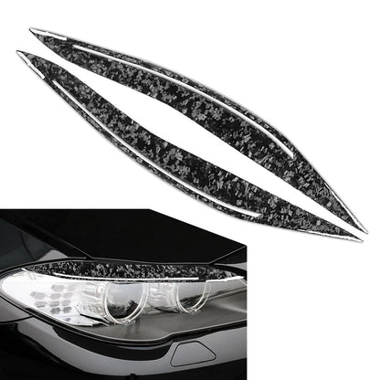 Front Headlight Eyebrow Eyelid Covers for BMW 5 Series F10 (2010-2013)
