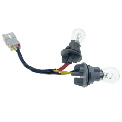 1x Outer Tail Light Socket Harness w/ Bulb for Kia Forte (2013-2016)