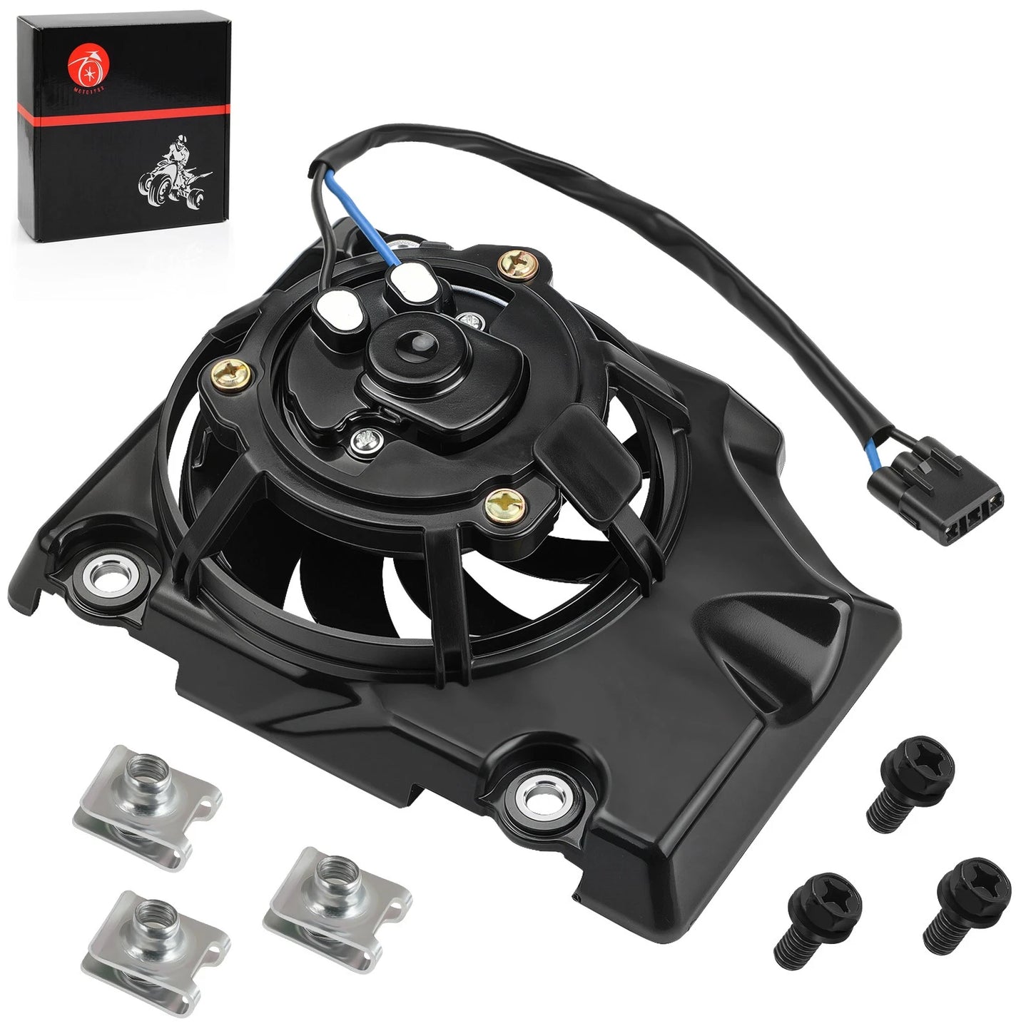 Radiator Fan Kit for Yamaha YZ250FX WR250F (2015–2019)