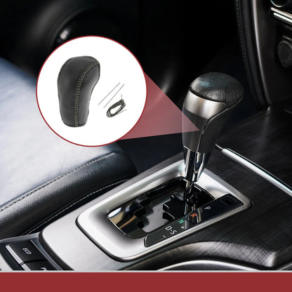 Subaru Forester Gear Shift Knob Cover Black Gray (2014-2017)