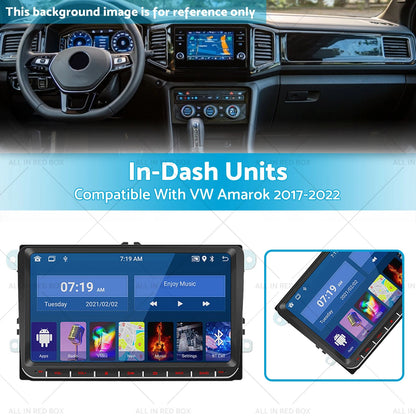 9" In-Dash Head Unit CarPlay Bluetooth WiFi for VW Amarok (2017-2022)
