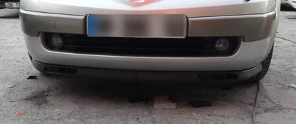 Front Bumper Splitter for Renault Megane Mk2 (2002-2008) 2 Piece Pcs