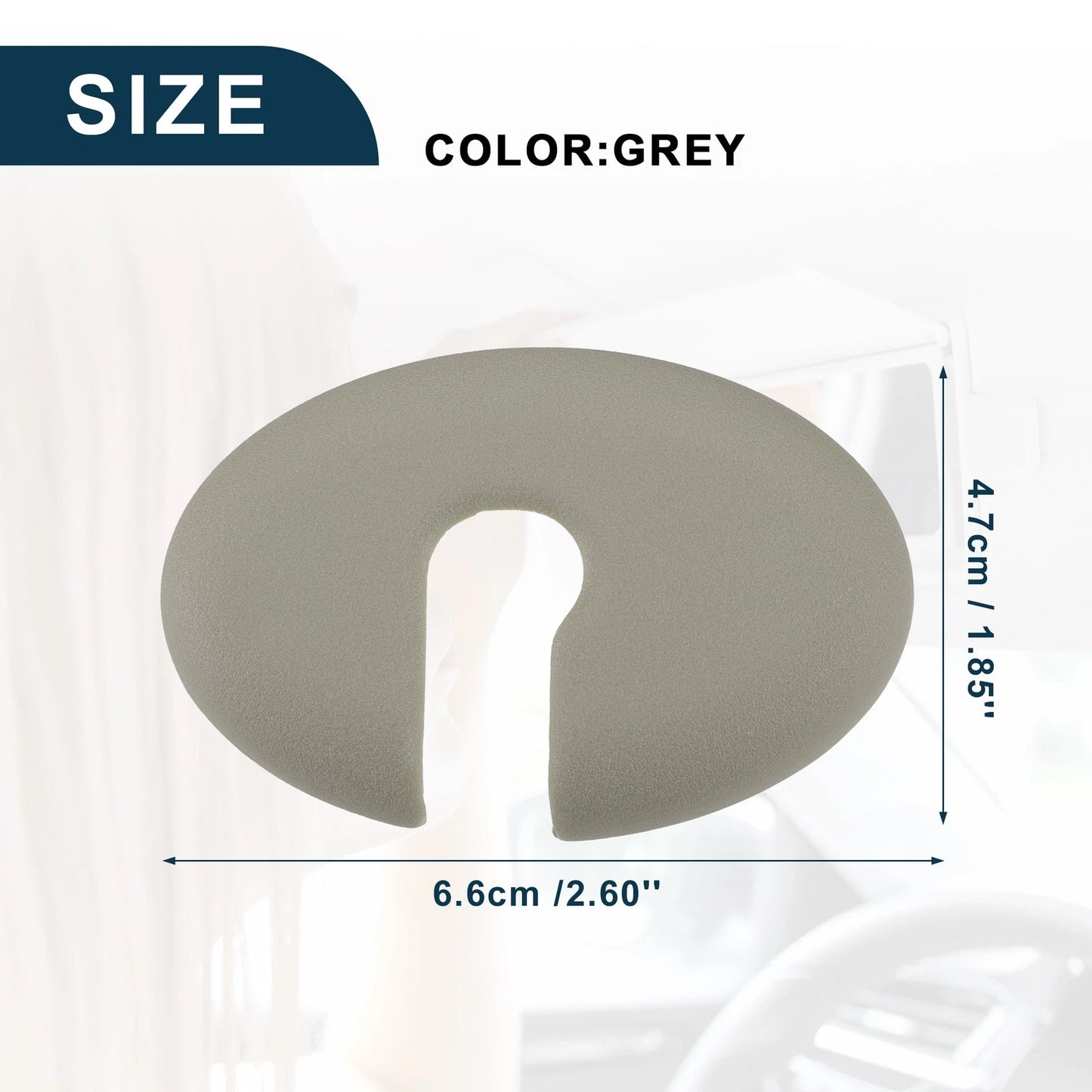 Makeup Mirror Cover Sun Visor Clip for Toyota
