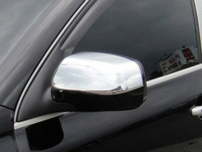 Chrome Door Mirror Covers for Porsche Cayenne (2003-2010)