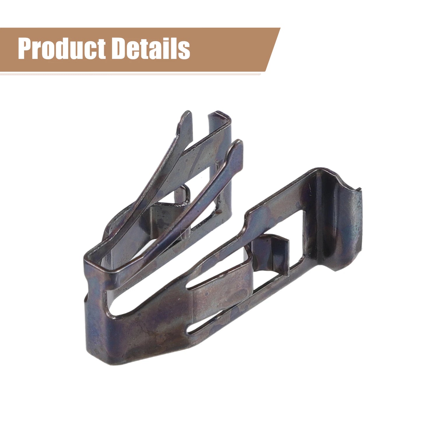 Black Iron Sun Visor Cap Clips for Toyota