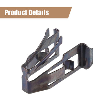 Black Iron Sun Visor Cap Clips for Toyota