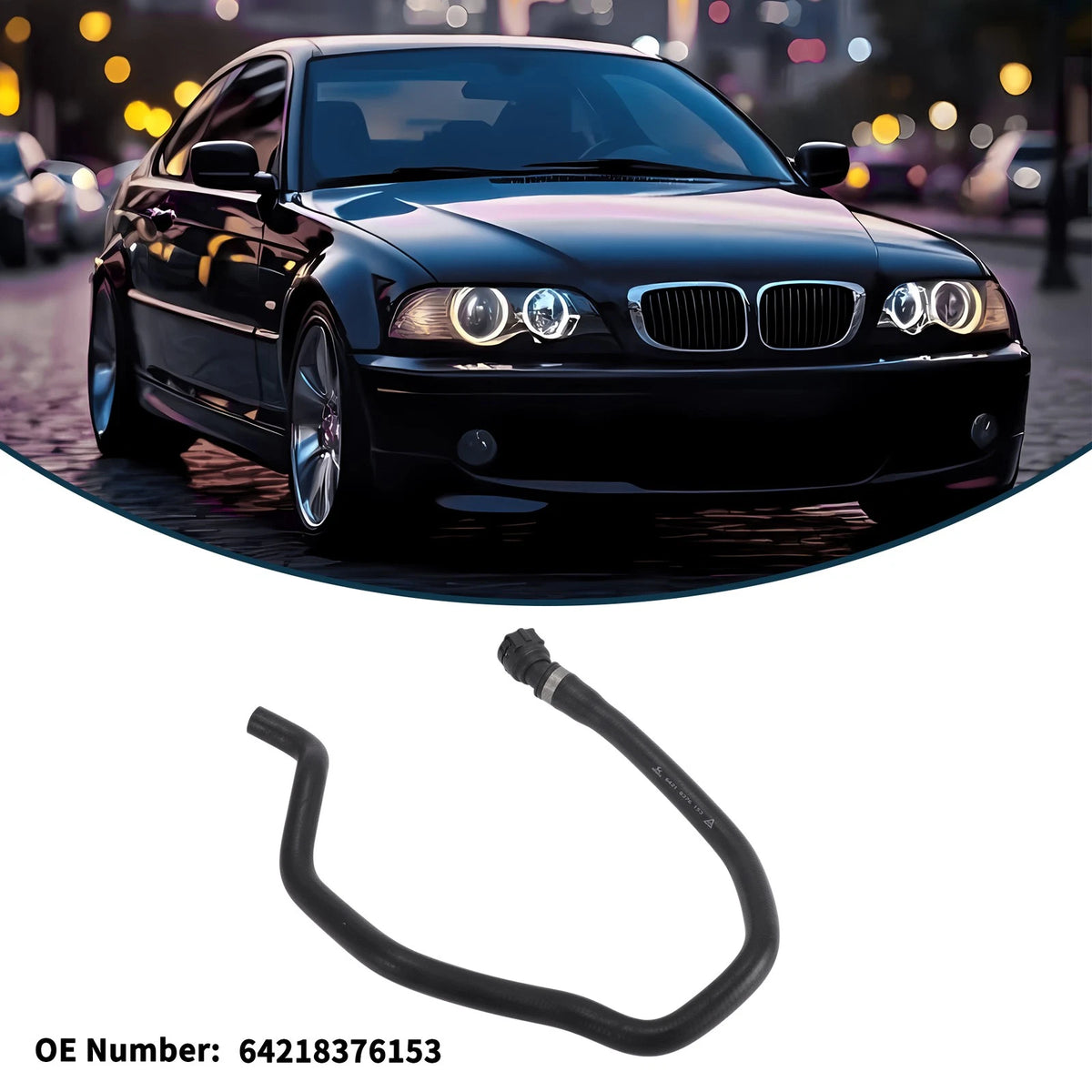 Radiator Hose for BMW 3 Series 2005-2006 Cooling Tube