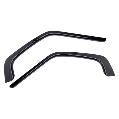 Black Front Upper Grille Cover Trim for Toyota RAV4 (2019-2024)