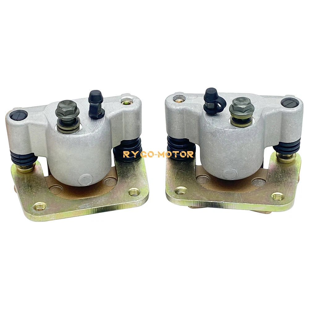 Rear Left Right Brake Calipers & Pads for Polaris Ranger (2010–2013)