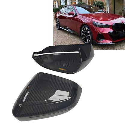 Carbon Fiber Side Mirror Covers for BMW 5 Series G60 G61 G68 (2023-up)