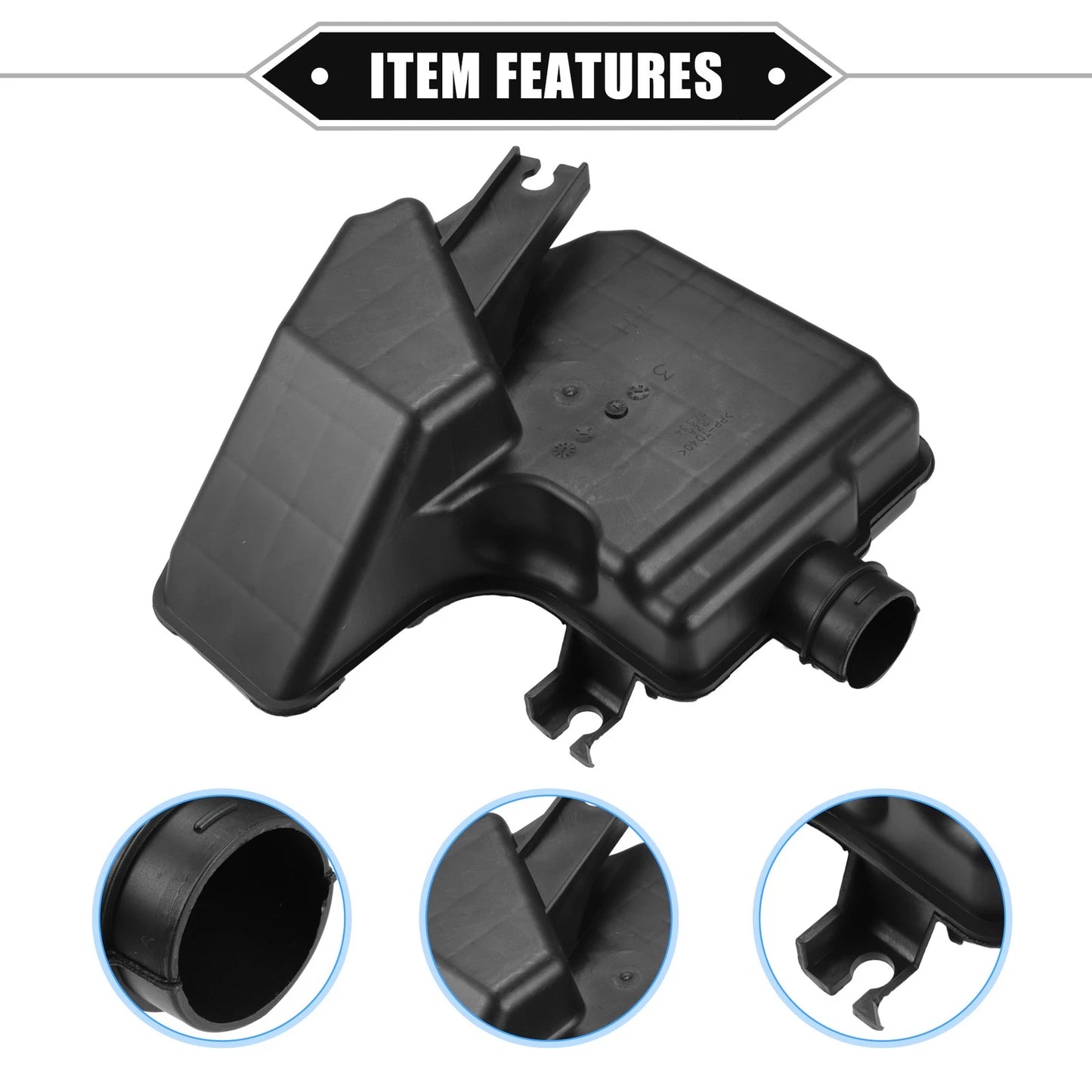 Car Air Intake Lower Resonator for Honda CR-V (2007-2009) Black