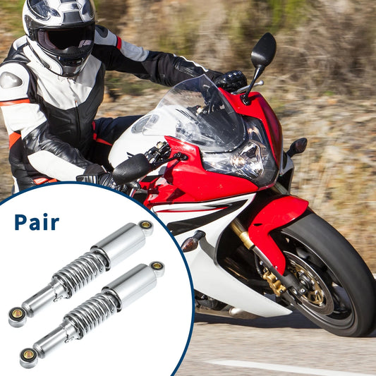 1 Pair Motorcycle Rear Suspension Shock Air Suspension Shocks for Honda CB400SS