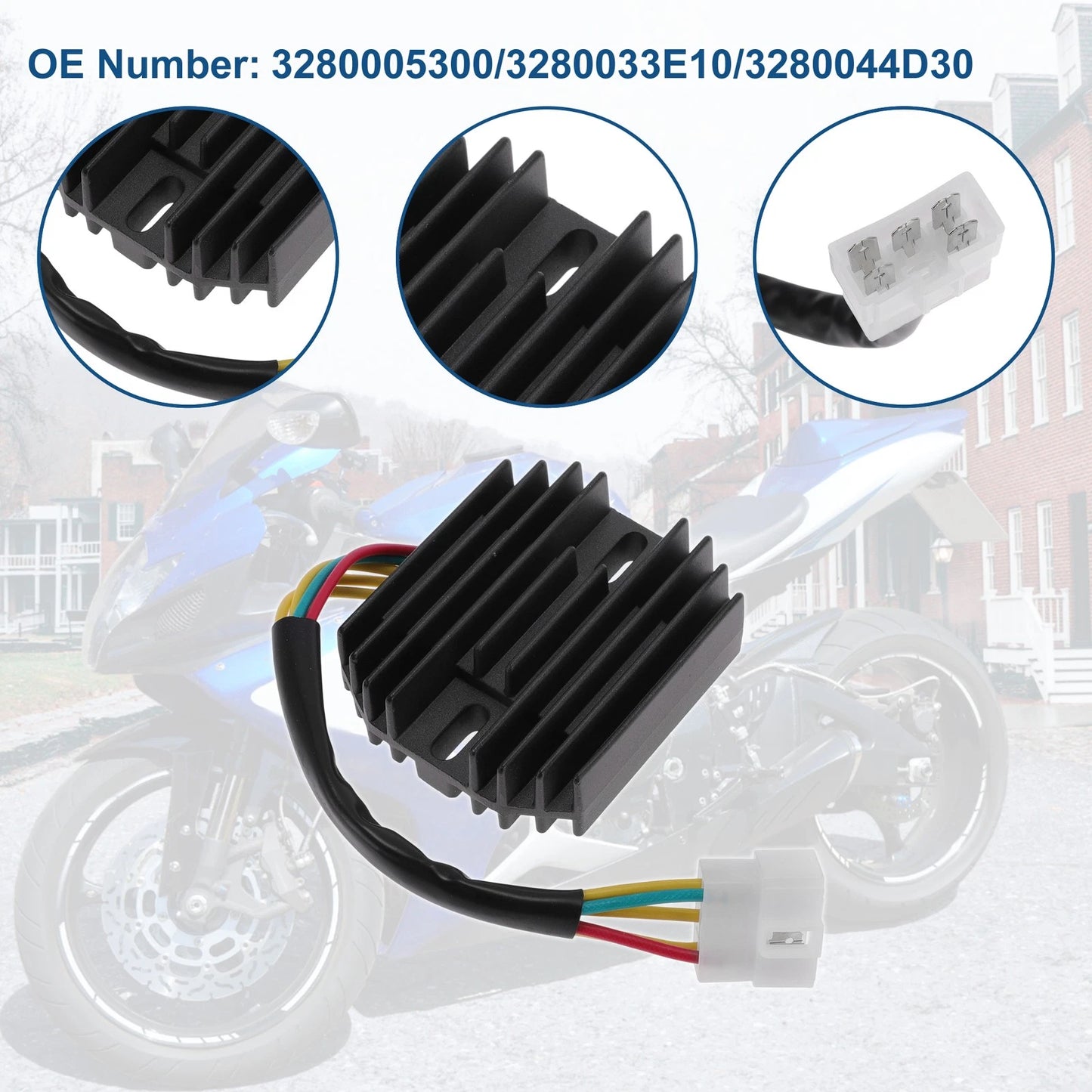 Voltage Regulator Rectifier for Suzuki LTA 500 FY 4x4 (2001-2007)