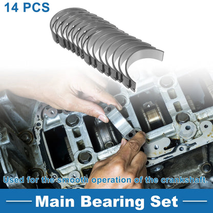 Main Bearing Set for Toyota Land Cruiser FZJ 1992-2009 (2 x Metal)