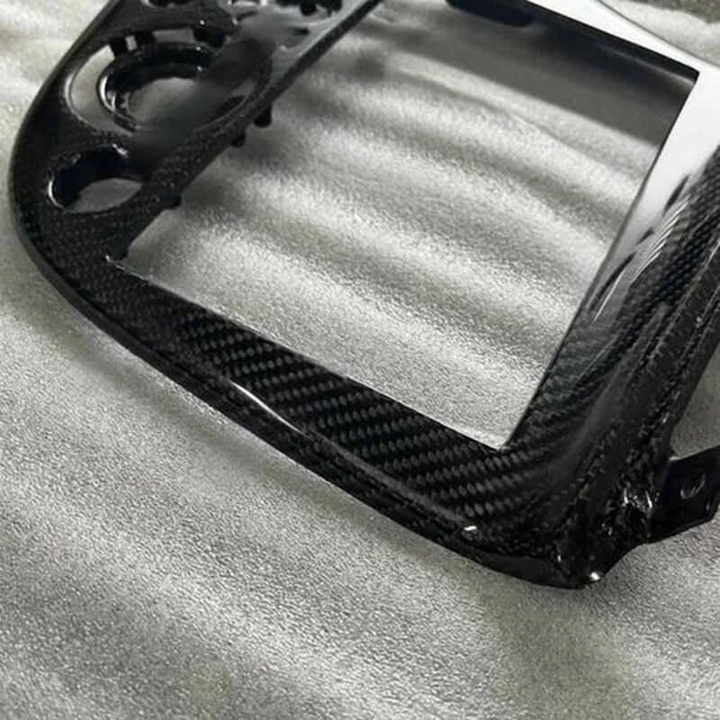 RHD Carbon Fiber Replace Center Navigation Screen Frame for Mazda RX-7 RX7 FD3S