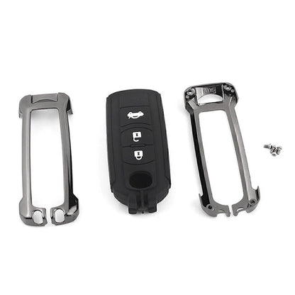 Zinc Alloy Key Fob Case Cover for Mazda3, CX-5, CX-30 (2014-2023)