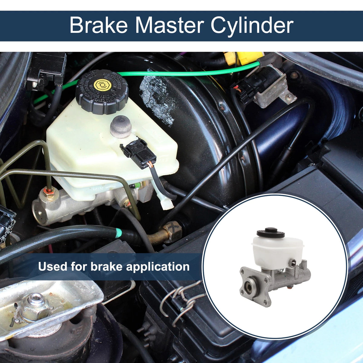 Brake Master Cylinder for Toyota Land Cruiser Prado 3.0 (1993-1996)