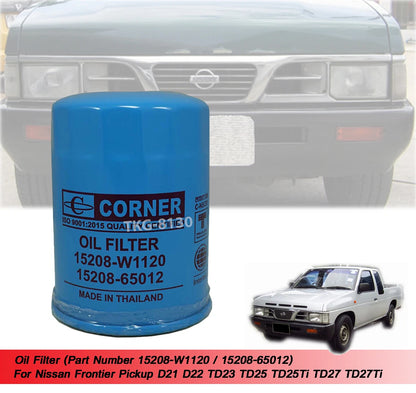 Oil Filter for Nissan Frontier Navara Ute(1997-2004)