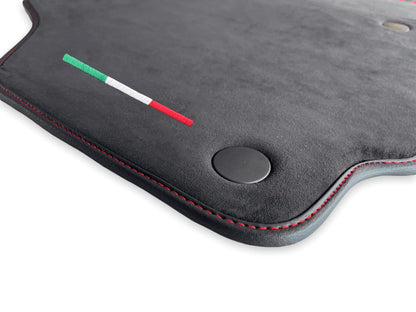 AutoWin Floor Mats for Ferrari F8 Tributo with Alcantara Leather (2019-2023)