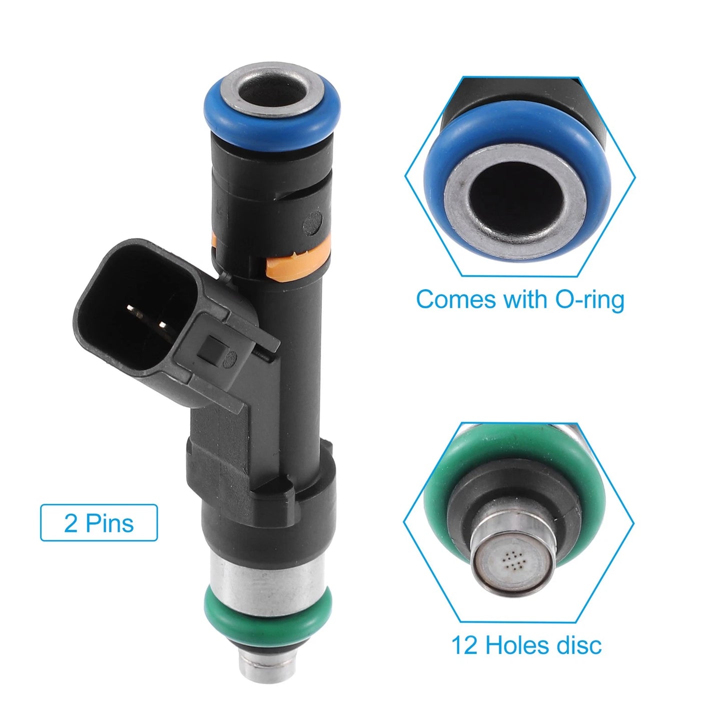 Fuel Injector for Mazda 3 2.0L, Mazda 5 2.3L (2006-2013, 2008-2010)
