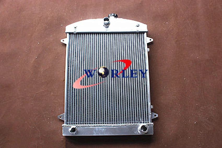 Aluminum Radiator + Fan for Holden FJ FX (1948-1955)