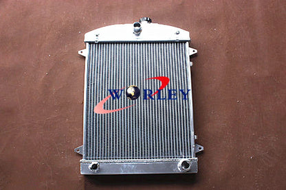 Aluminum Radiator + Fan for Holden FJ FX (1948-1955)